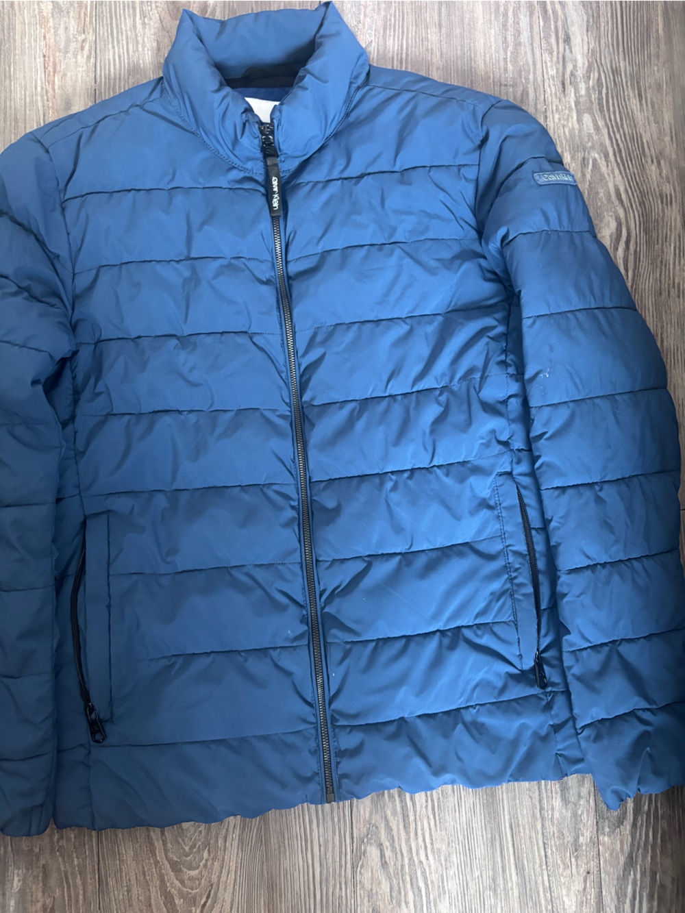 Blue Puffer Jacket -